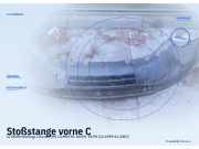 Stoßstange vorne CITROEN Berlingo I Kasten (M)