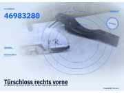 Türschloss rechts vorne CITROEN C3 I (FC) 46983280