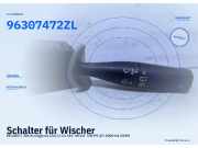 Schalter für Wischer PEUGEOT 206 Schrägheck (2A/C) 96307472ZL