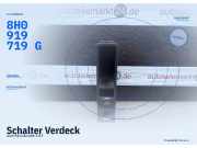 Schalter Verdeck Audi A4 Cabriolet (8H7) 8H0919719G