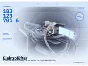 Elektrolüfter CITROEN Xsara Picasso (N68) 1831237016