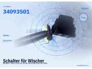 Schalter für Wischer PEUGEOT 405 II (4 B) 34093501