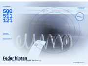 Feder hinten VW Golf VII (5G) 5Q0511121