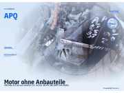 Motor ohne Anbauteile VW Polo III Variant (6KV5) APQ
