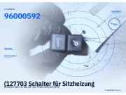 (127703 Schalter für Sitzheizung PEUGEOT 605 96000592) 96000592