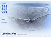 Lenkgetriebe VW Fox Schrägheck (5Z) 5Z1423051