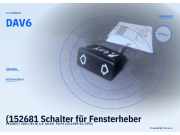 (152681 Schalter für Fensterheber PEUGEOT 405 I (15 B) ) DAV 6
