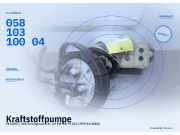 Kraftstoffpumpe PEUGEOT 306 Schrägheck 05810310004