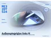 Außenspiegelglas links MERCEDES-BENZ A-Klasse (W168) ME3207524