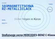 Stoßstange vorne MERCEDES-BENZ C-Klasse (W204) A2048806447 Beschädigt 183 MAGNETITSCHWARZ-METALLICLACK