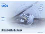 Dreieckscheibe links OPEL Calibra A GRÜN