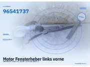 Motor Fensterheber links vorne CHEVROLET Kalos 96541737