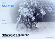 Motor ohne Anbauteile Mercedes-Benz Cla Coupe (C117) 651930