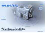 Türschloss rechts hinten BMW 5er (E39) 406207/5/1