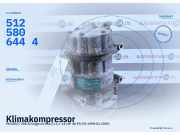 Klimakompressor PEUGEOT 206 Schrägheck (2A/C) 6453LF 5125806444
