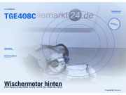 Wischermotor hinten FIAT Panda (141) TGE 408 C