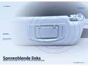 Sonnenblende links SMART Forfour (454)