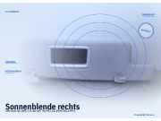 Sonnenblende rechts VW Golf III (1H)