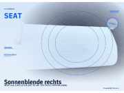 Sonnenblende rechts SEAT Leon (1M) SEAT