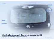 Heckklappe mit Fensterausschnitt NISSAN Note (E11)