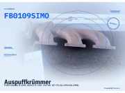 Auspuffkrümmer FORD Scorpio II (GFR, GGR) FB0109SIMO