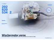 Wischermotor vorne MERCEDES-BENZ C-Klasse (W202) 2028205342