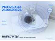 Wasserpumpe AUDI 90 (89, 89Q, 8A, B3) PAO325 0341210050 0325
