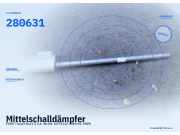 Mittelschalldämpfer FORD Transit Bus (T) 280631