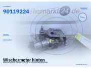 Wischermotor hinten OPEL Corsa A CC (S83) 90119224