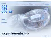 Hauptscheinwerfer links VW Polo IV (9N, 9A) 6Q1941007AF