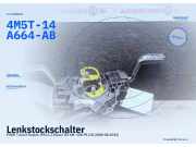 Lenkstockschalter FORD Transit Kasten (FA) 4M5T-14A664-AB