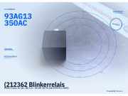 (212362 Blinkerrelais FORD Fiesta IV (JA, JB) 93AG13350AC) 93AG13350AC
