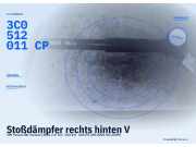 Stoßdämpfer rechts hinten VW Passat B6 Variant (3C5) 3C0512011CP