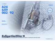 Rußpartikelfilter MERCEDES-BENZ CLA Coupe (C117) A2464900292