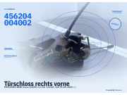 Türschloss rechts vorne Mercedes-Benz Viano (W639) 2.2 CDI 110 kW 456204004002