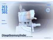 (Hauptbremszylinder VW Passat B6 Variant (3C5) 3C1611301) 3C1611301