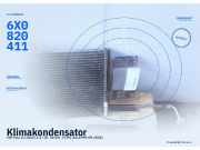 Klimakondensator VW Polo III (6N2) 6X0820411