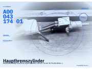 Hauptbremszylinder MERCEDES-BENZ Vito/Mixto Kasten (W639) A0004317401