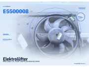 Elektrolüfter Opel Adam (Adam) 1.4 74 kW (10.2012–02.2019) E5500008