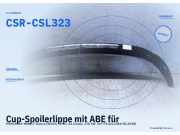 Cup-Spoilerlippe mit ABE für Mercedes-Benz C43 AMG 205 CSL323 CSR-CSL323