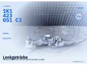 Lenkgetriebe VW Golf V (1K) 1K1909144L 1K1423051CJ