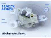 Wischermotor hinten FORD Escort VI (GAL) 91AG17K441W28