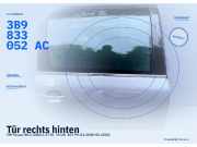 Tür rechts hinten VW Passat (3B3) 3B9833052AC