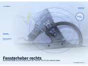 Fensterheber rechts MERCEDES-BENZ Sprinter 4t Bus (904)
