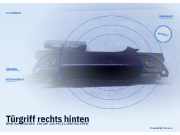 Türgriff rechts hinten BMW 5er (E34)