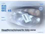 Hauptfernscheinwerfer links vorne MERCEDES-BENZ A-Klasse (W168) A16882001 A1688200161