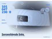 Sonnenblende links BMW 1er (E87) 1010472300