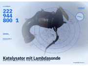 Katalysator mit Lambdasonde OPEL Astra H Caravan 2229448001