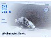 Wischermotor hinten VW Sharan (7M) 7M3955711A