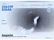 Gaspedal FORD Fusion (JU) 2S619F836AA